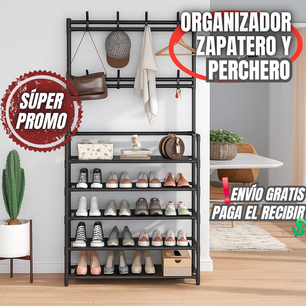 Organizador Multifuncional 4 en 1 – El Mueble Que Tu Hogar Necesita